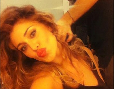 Belen Rodriguez shatush