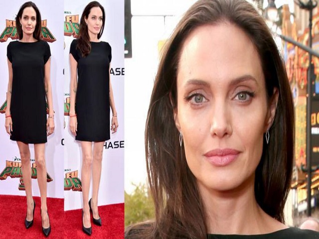 Qual o peso atual de Angelina Jolie