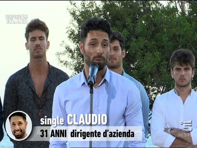 foto claudio d'agelo temptation island