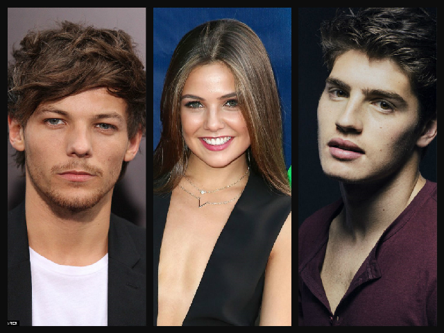 Louis Tomlinson Danielle Campbell Gregg Sulkin