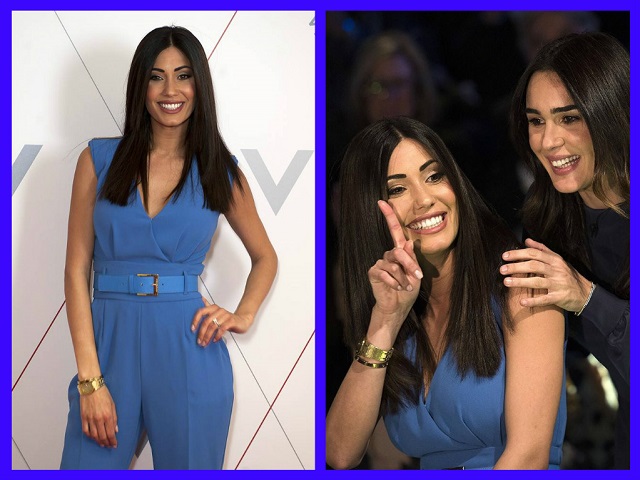 federica nargi tuta verissimo elisabetta franchi