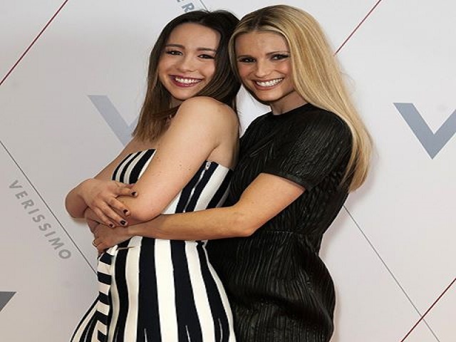 michelle e aurora a verissimo