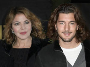 Claudia Gerini e Andrea Preti