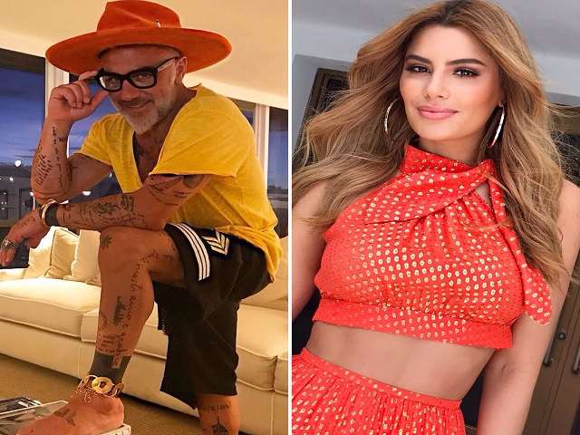 Gianluca Vacchi e Ariadna Gutierrez a Miami