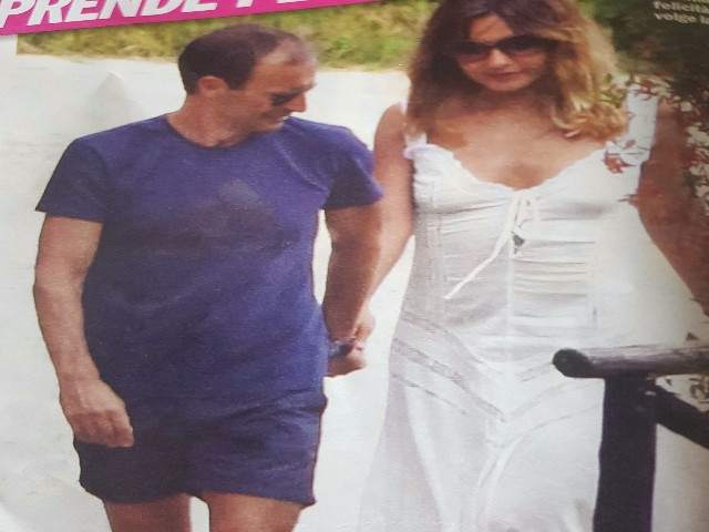Ambra e Allegri, l'attrice in ansia, Max la rassicura ...