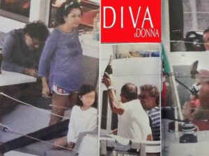 Carlo Conti e la moglie Francesca, secondo figlio in arrivo?