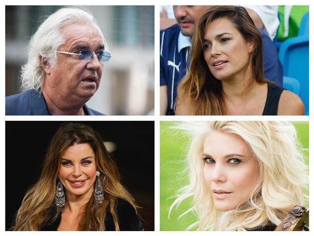 Flavio Briatore Alena Seredova Eleonora Daniele Alba Parietti polemica