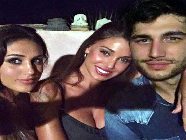 grande fratello vip: jeremias, belen e cecilia