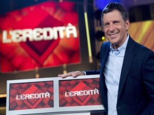 Fabrizio Frizzi conduttore del quiz di Rai1, "L'Eredità"