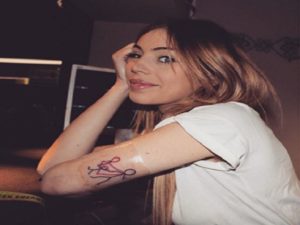 Alessia Cammarota tatuaggio