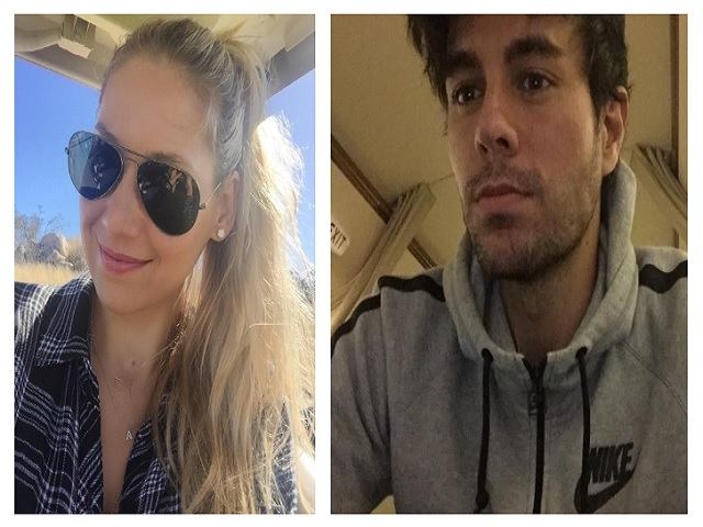 Enrique Iglesias e Anna Kournikova incinta