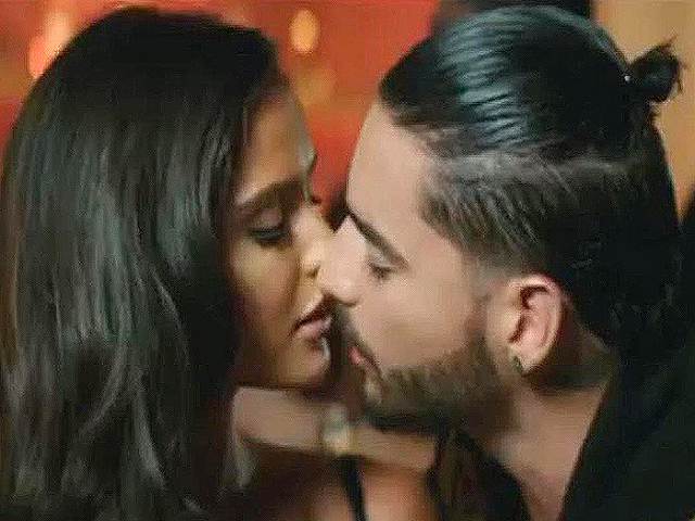 Maluma e Natalia Barulích