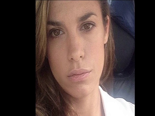 elisabetta canalis faccia triste