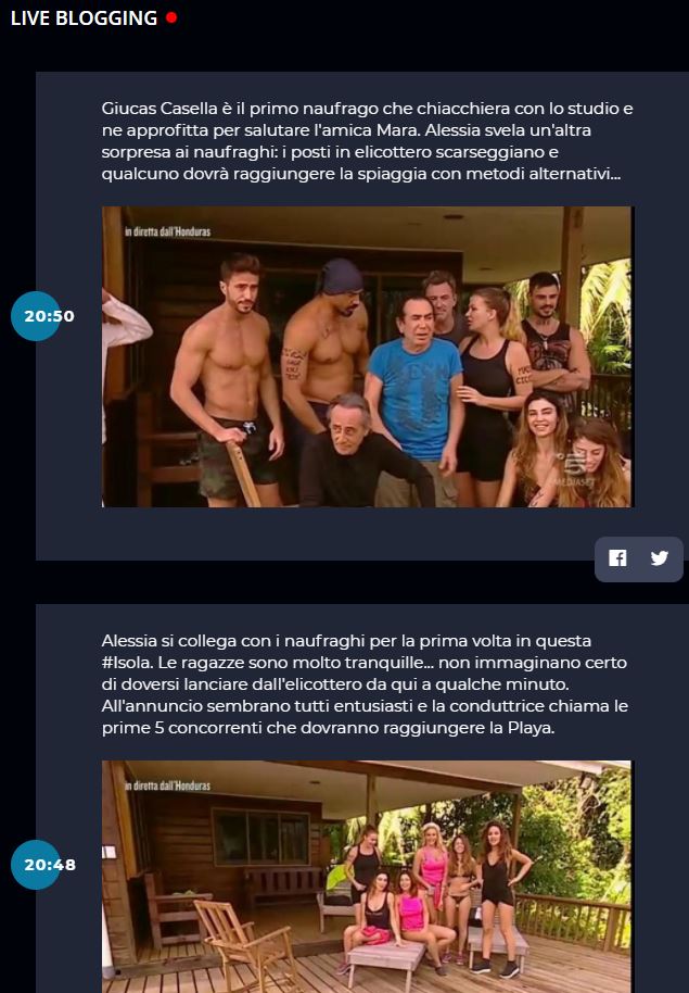 isola dei famosi 2018