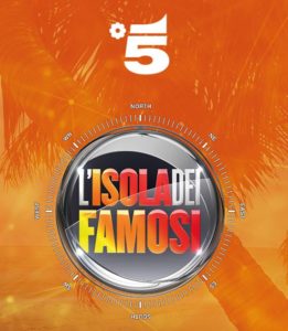 isola dei famosi logo canale 5