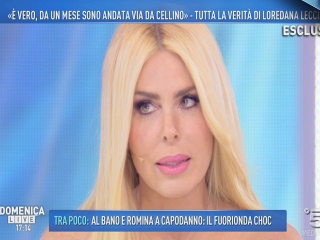 loredana lecciso a domenica live