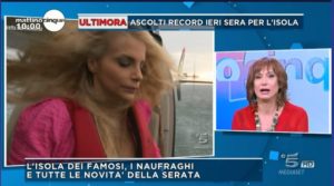 mattino cinque parla dell'isola dei famosi 2018