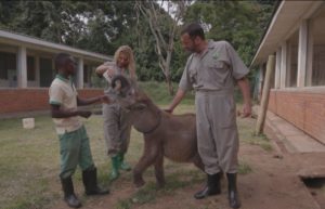 valeria marini e costantino della gherardesca in uganda