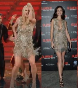 michelle hunziker stesso vestito marica pellegrinelli