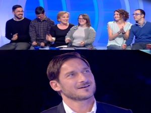 totti ospite c'è posta per te