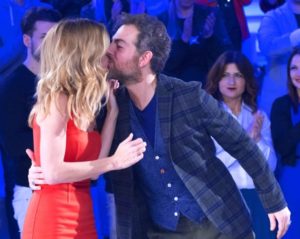 filippa lagerback e daniele bossari si baciano a verissimo