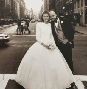 joe bastianich e la moglie deanna il giorno del matrimonio