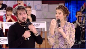 paolo ruffini e diana del bufalo ad amici 17