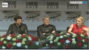 conduttori di sanremo 2018 nella conferenza stampa del 10 febbraio