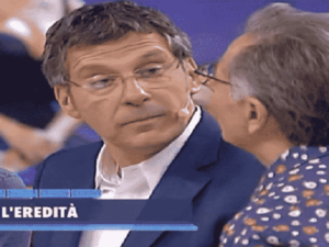 Foto di Fabrizio Frizzi nel programma Mediaset Avanti un altro