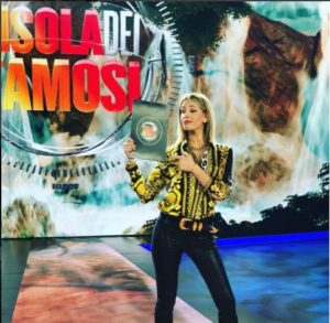 marcuzzi look isola 12 marzo 2018