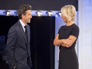 Foto di Dempsey e De Filippi, insieme a C'è posta per te 2018