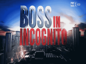 Foto del logo di Boss in incognito 2018