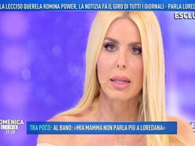 domenica live intervista loredana lecciso