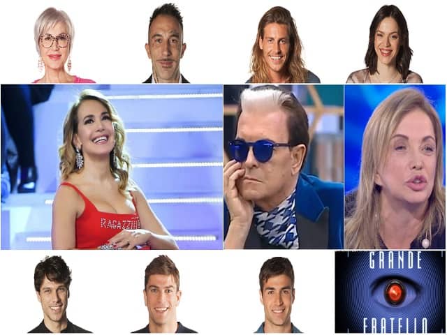 Foto cast Grande Fratello 2018