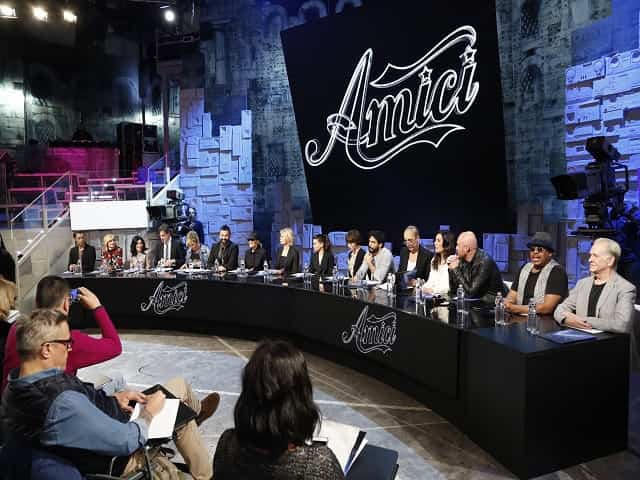 Foto della conferenza stampa di Amici 2018 Serale