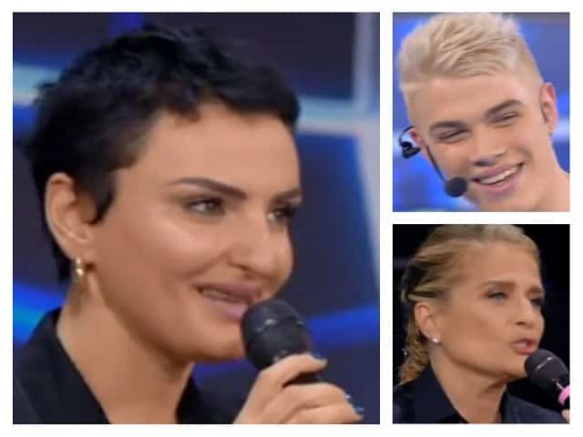 Foto Arisa, Biondo e Parisi ad Amici 2018 Serale