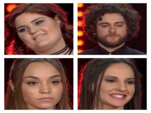 Foto finalisti The Voice of Italy 2018