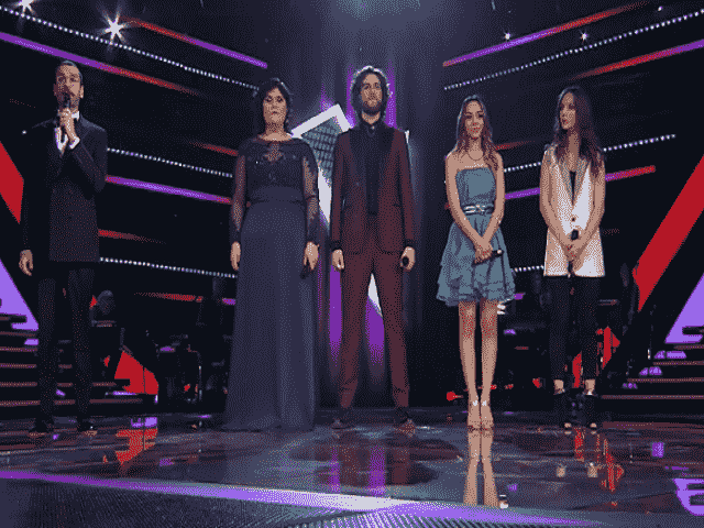 Foto vincitore e classificati a The Voice of Italy 2018