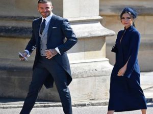 david e victoria al matrimonio di harry