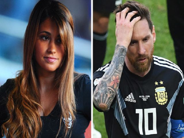 messi e antonella