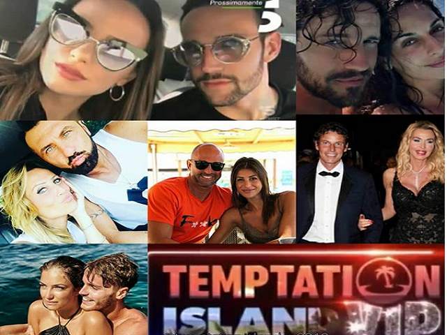 temptation island vip concorrenti