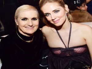 chiara ferragni stilista dior