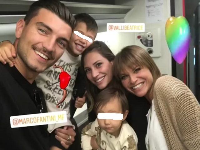 marco e beatrice con alessandra amoroso