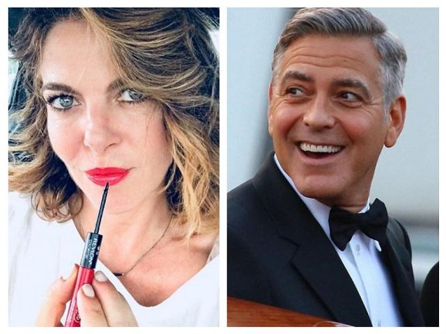 george clooney e claudia gerini