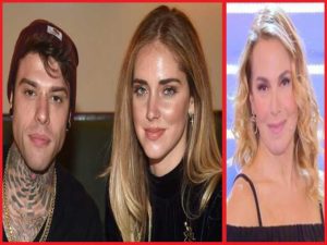 fedez, chiara ferragni e barbara d'urso