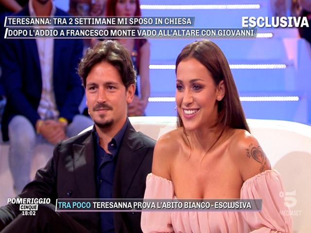 teresanna matrimonio in diretta a pomeriggio 5