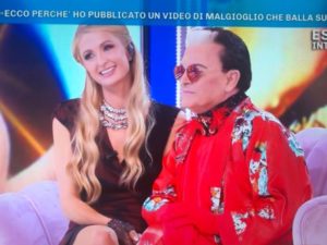 malgioglio incontra paris hilton