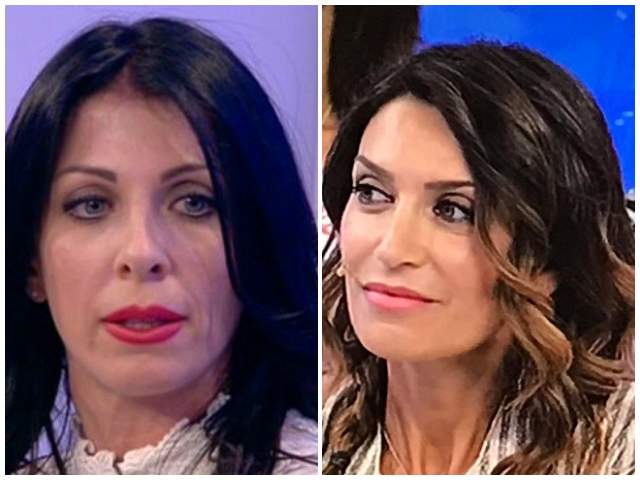 valentina contro barbara de santis trono over