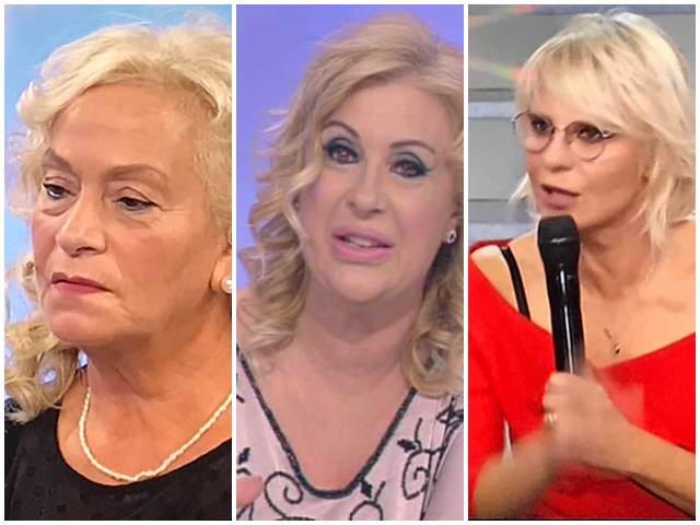 tina cipollari scontro con angela, interviene maria