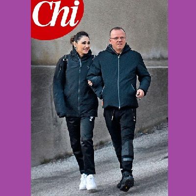 anna tatangelo gigi d'alessio tuta camminata